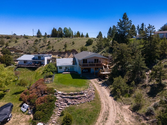 8434 Triple L Bay Rd, Helena, MT 59602 - view from above of property