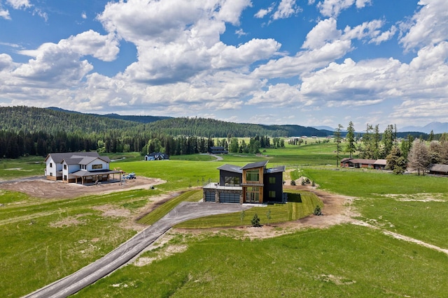 165 River Ranch Rd, Whitefish, MT 59937 - view of mountain background featuring a forest and rural landscape