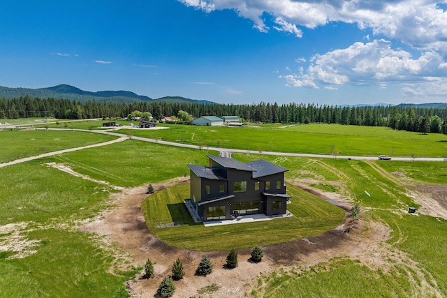 165 River Ranch Rd, Whitefish, MT 59937 - view of rural area featuring mountains and a forest
