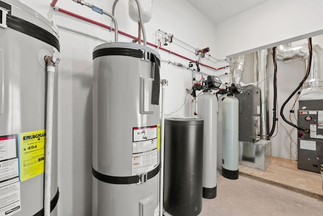 165 River Ranch Rd, Whitefish, MT 59937 - utilities featuring secured water heater, electric water heater, and heating unit