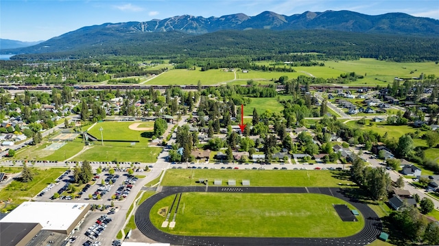 1319 3rd St, Whitefish, MT 59937 - bird's eye view of mountains