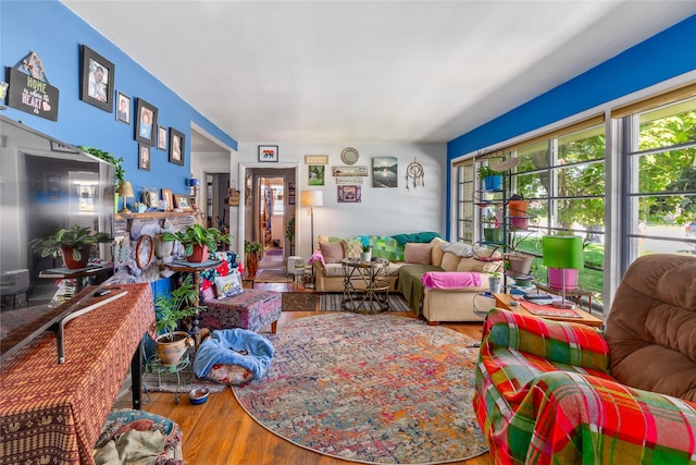 1319 3rd St, Whitefish, MT 59937 - living area featuring wood finished floors