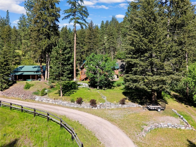 2700 Lyon Creek Rd, Missoula, MT 59804 - aerial view of property and surrounding area featuring a forest