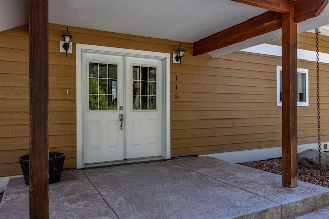 115 Wagon Wheel Rd, Whitefish, MT 59937 - entrance to property featuring a patio area