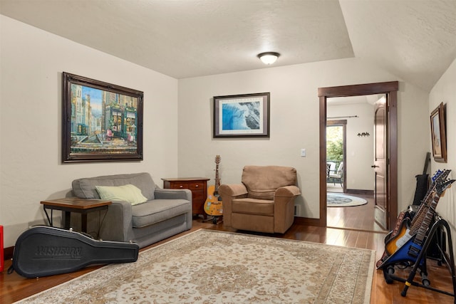 115 Wagon Wheel Rd, Whitefish, MT 59937 - living area featuring wood finished floors