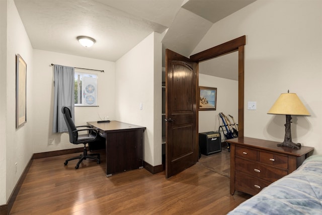 115 Wagon Wheel Rd, Whitefish, MT 59937 - bedroom with wood finished floors and an office area