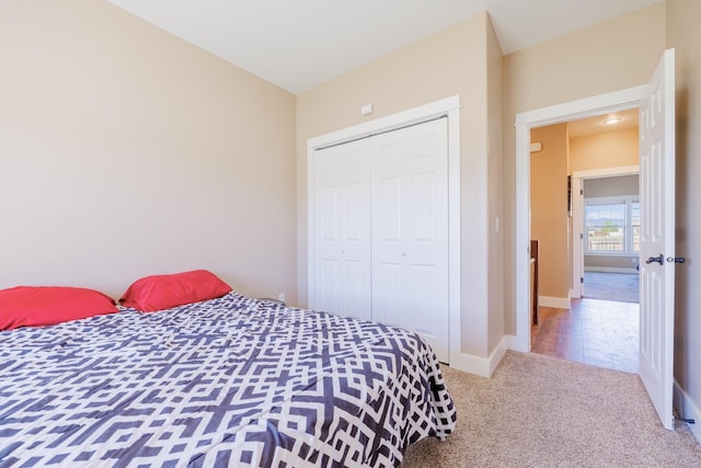 7567 Kingpost Loop, Helena, MT 59602 - carpeted bedroom with a closet and baseboards
