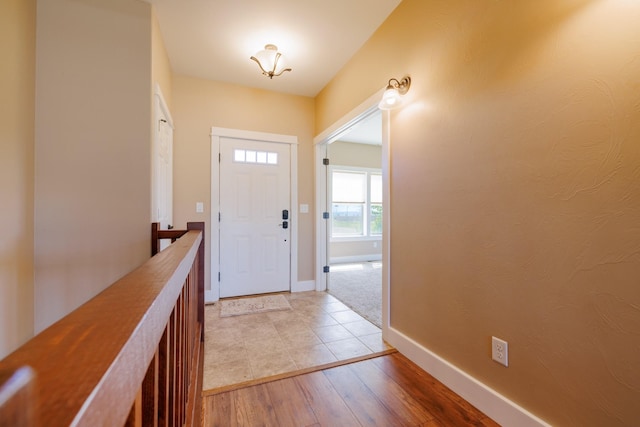 7567 Kingpost Loop, Helena, MT 59602 - foyer with light wood finished floors and baseboards