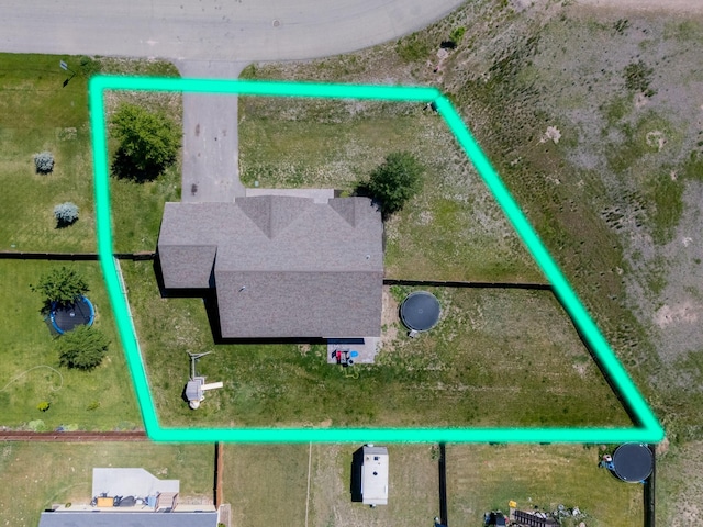7567 Kingpost Loop, Helena, MT 59602 - aerial view of property and surrounding area featuring property parcel outlined