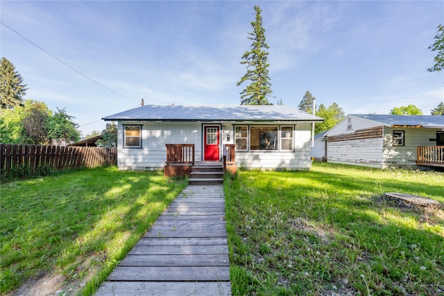 411 Colorado Ave, Libby, MT 59923 - view of front of house featuring metal roof