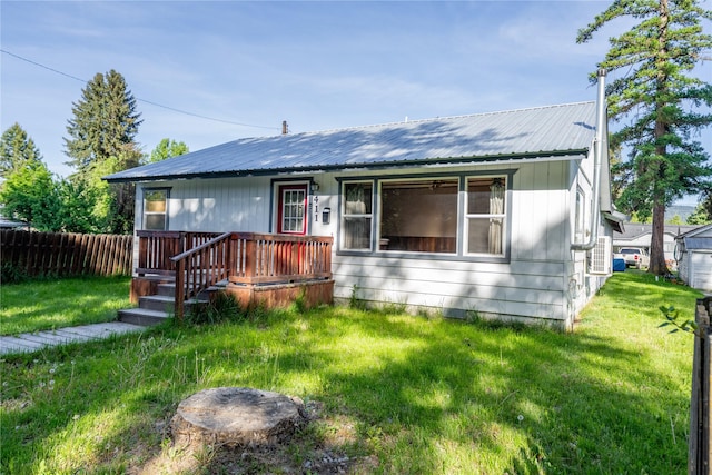 411 Colorado Ave, Libby, MT 59923 - view of front facade with metal roof