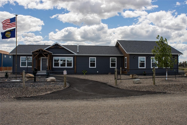7220 2nd St NW, Havre, MT 59501 - ranch-style house with roof with shingles