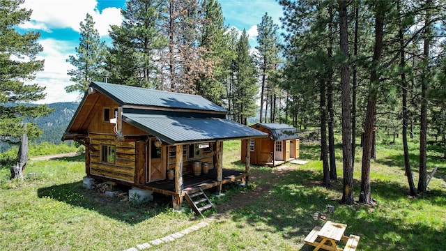 3408 Whiskey Jack Ln, Hamilton, MT 59840 - view of shed
