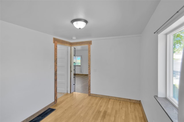 2133 W Sussex Ave, Missoula, MT 59801 - spare room with light wood-style flooring and baseboards