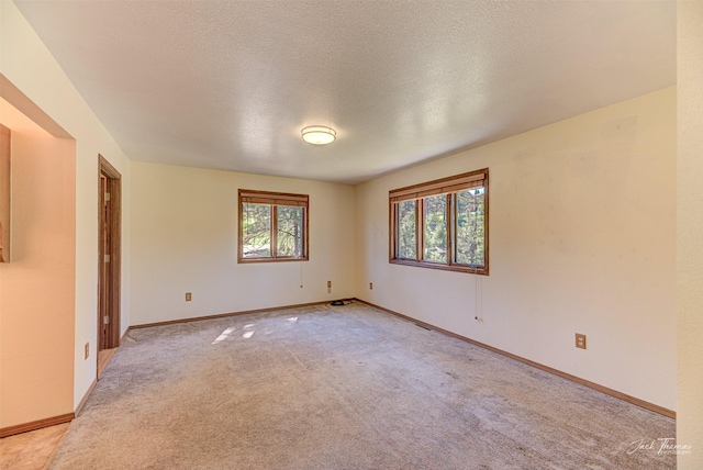 854 State Highway 282, Clancy, MT 59634 - unfurnished room featuring a textured ceiling and light colored carpet