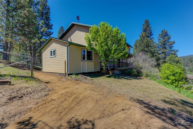 854 State Highway 282, Clancy, MT 59634 - rear view of house