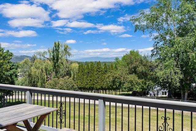 3165 Lamoreux Ln, Missoula, MT 59803 - deck featuring a lawn