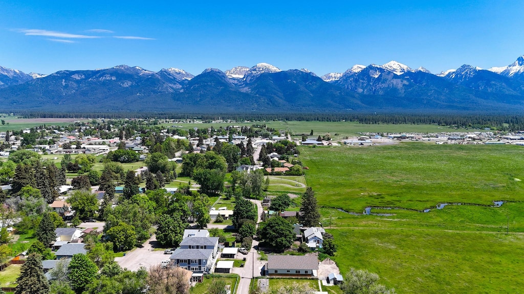 7201/2 6th Ave, Ronan, MT 59864 - drone / aerial view of a mountain backdrop