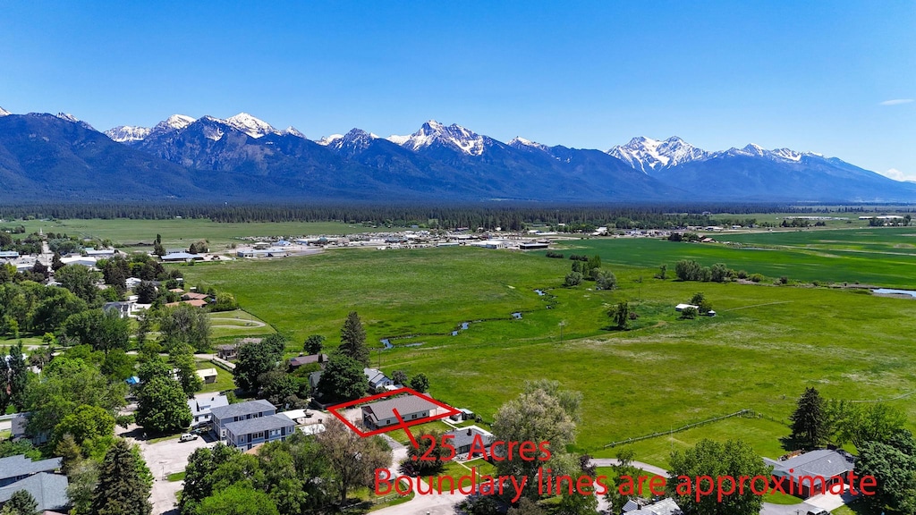 7201/2 6th Ave, Ronan, MT 59864 - view of mountain backdrop with rural landscape