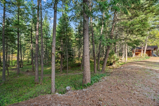 176 Blaine Ridge Rd, Kalispell, MT 59901 - view of yard with a view of trees