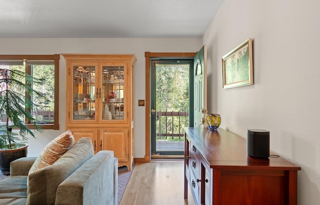 176 Blaine Ridge Rd, Kalispell, MT 59901 - doorway with light wood finished floors and healthy amount of natural light