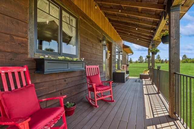 33 Shale Ct, Kalispell, MT 59901 - view of deck