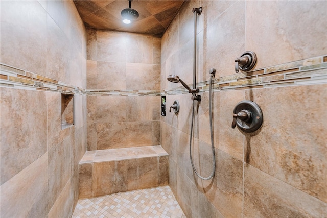 7 Papson Ridge Ln, Hall, MT 59837 - bathroom with tiled shower