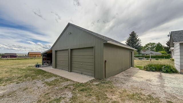 802 2nd St SW, Choteau, MT 59422 - view of detached garage