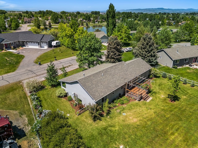 370 Prospector Trl, Bozeman, MT 59718 - aerial perspective of suburban area featuring a large body of water