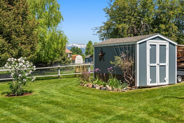 370 Prospector Trl, Bozeman, MT 59718 - view of yard featuring a mountain view