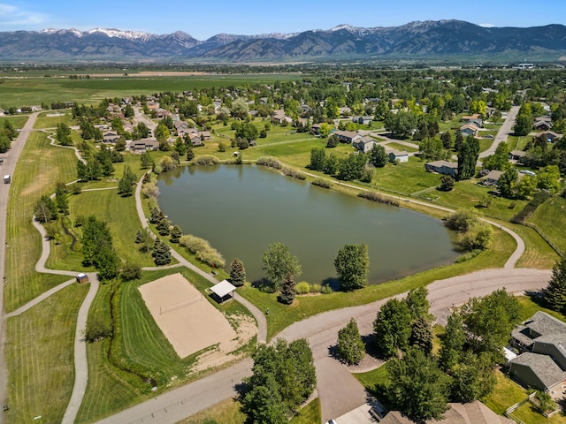 370 Prospector Trl, Bozeman, MT 59718 - drone / aerial view of a water and mountain view