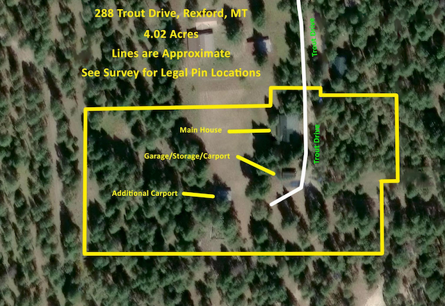 288 Trout Dr, Rexford, MT 59930 - map / location