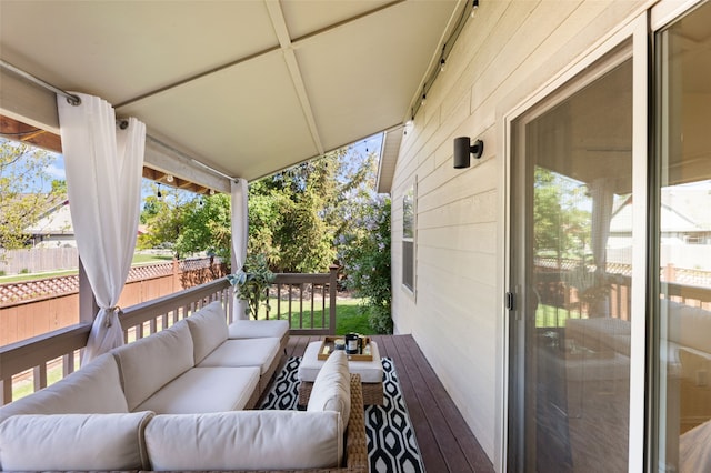 3197 Rose St, Bozeman, MT 59718 - deck with an outdoor living space