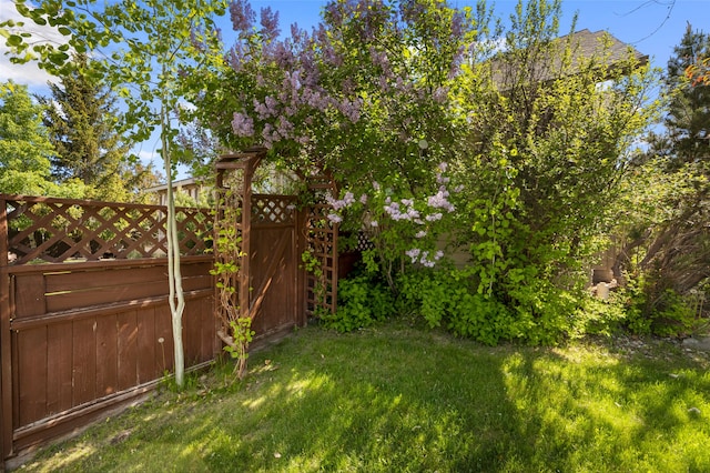 3197 Rose St, Bozeman, MT 59718 - view of yard with a gate