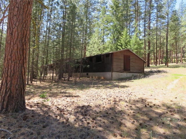 13567 Rosco Rd, Alberton, MT 59820 - view of home's exterior with a view of trees