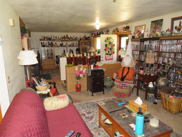 13567 Rosco Rd, Alberton, MT 59820 - living room with concrete flooring