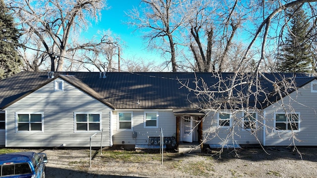 522 Main Ave N, Choteau, MT 59422 - back of house featuring a metal roof