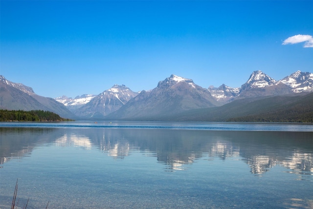 361 Grist Rd, West Glacier, MT 59936 - water view with mountains