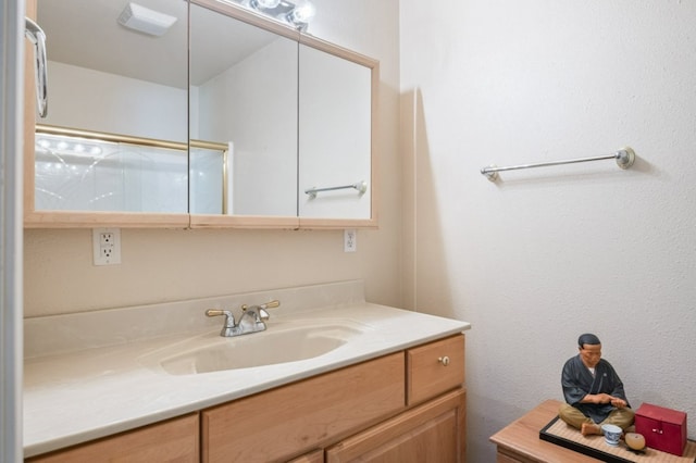142 Thomas St, Hamilton, MT 59840 - full bathroom featuring vanity and a shower