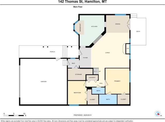 142 Thomas St, Hamilton, MT 59840 - view of room layout