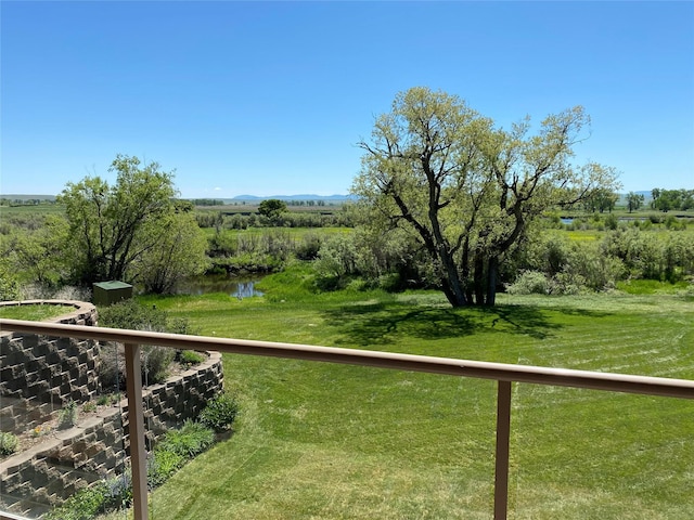 50-60 Willow Bend Ln, Cascade, MT 59421 - view of yard with a water view
