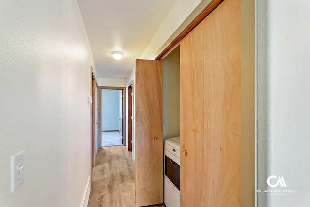 3036 Mchugh Ln, Helena, MT 59601 - hallway featuring light wood finished floors and baseboards