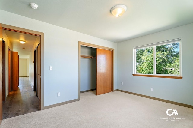 3036 Mchugh Ln, Helena, MT 59601 - unfurnished bedroom featuring light carpet and a closet