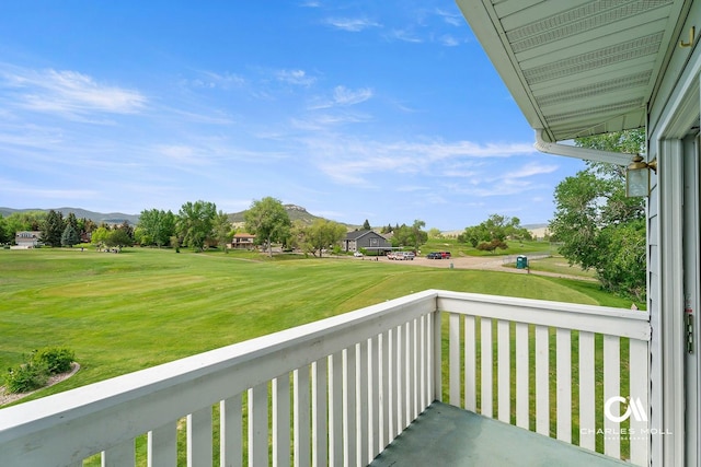 3036 Mchugh Ln, Helena, MT 59601 - balcony with a mountain view and golf course view
