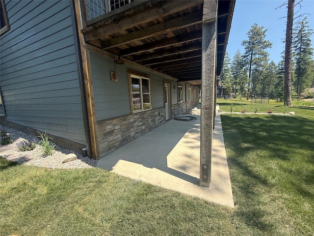 595 Grayling Rd, Lakeside, MT 59922 - view of patio