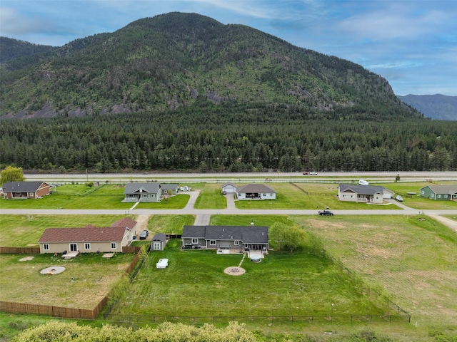 122 Bernie Rd, Alberton, MT 59820 - view of mountain backdrop with a heavily wooded area