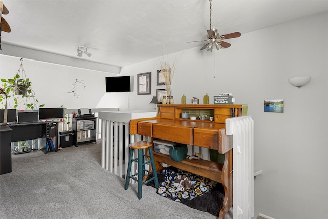 1861 E Broadway St, Missoula, MT 59802 - carpeted office with ceiling fan