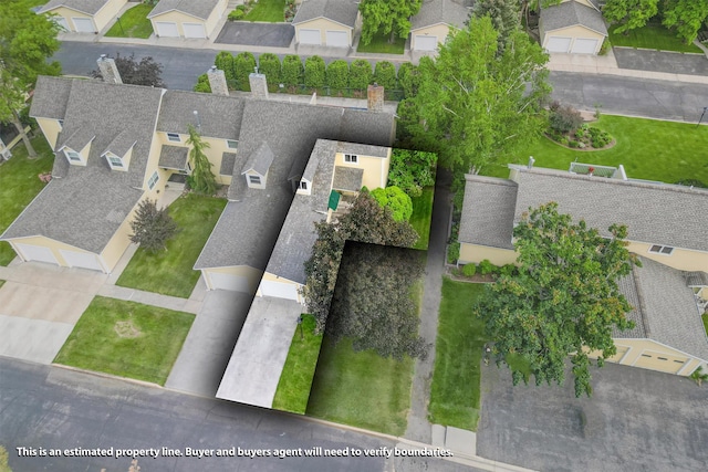 1861 E Broadway St, Missoula, MT 59802 - aerial view of residential area
