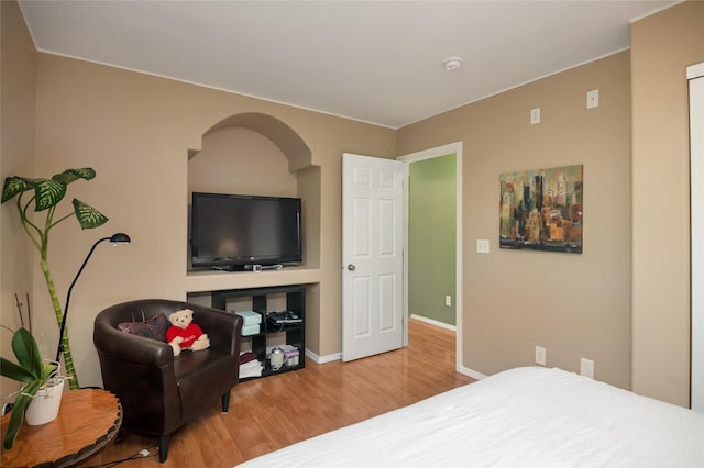 3717 Aster St, East Helena, MT 59635 - bedroom featuring wood finished floors and baseboards