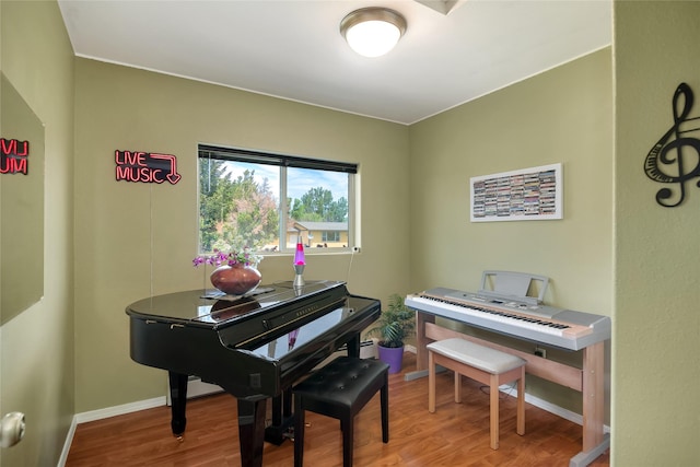 3717 Aster St, East Helena, MT 59635 - home office featuring wood finished floors and baseboards